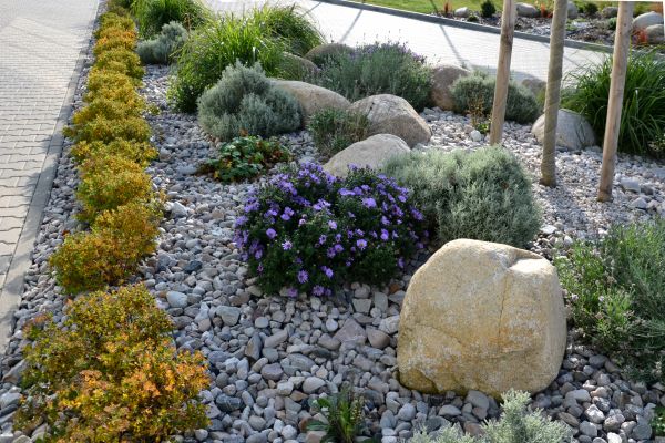 Decorative Rock Installation in Saint George