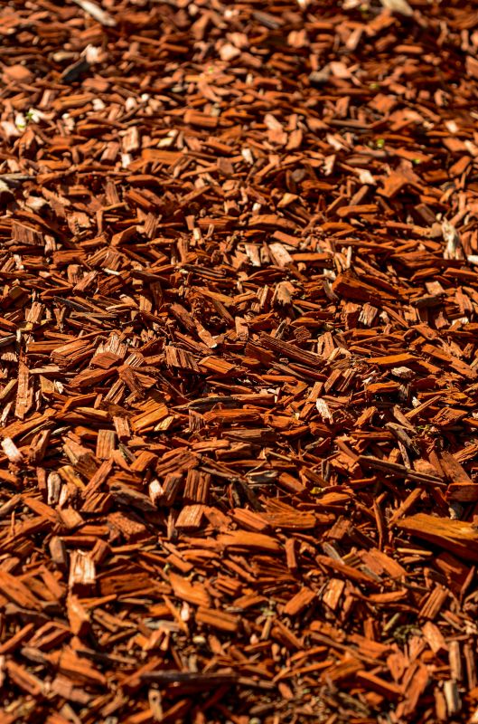 Cedar Mulch Installation